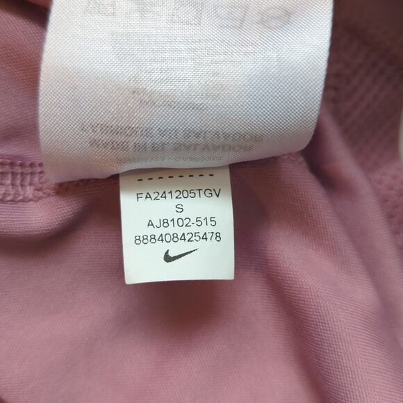 Nike Running Dri Fit Tank Top Womens Small Mauve Pink Gym Vented Active - Picture 7 of 7